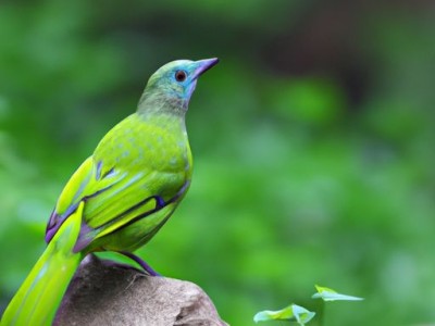 大绿雀鹎——中国珍稀鸟类的代表