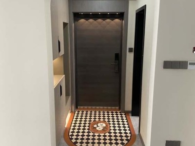 看她家新房，硬装完工还没布置家具，全屋整体效果还不错（新房装修好,家具还没入住,就已经很漂亮了）