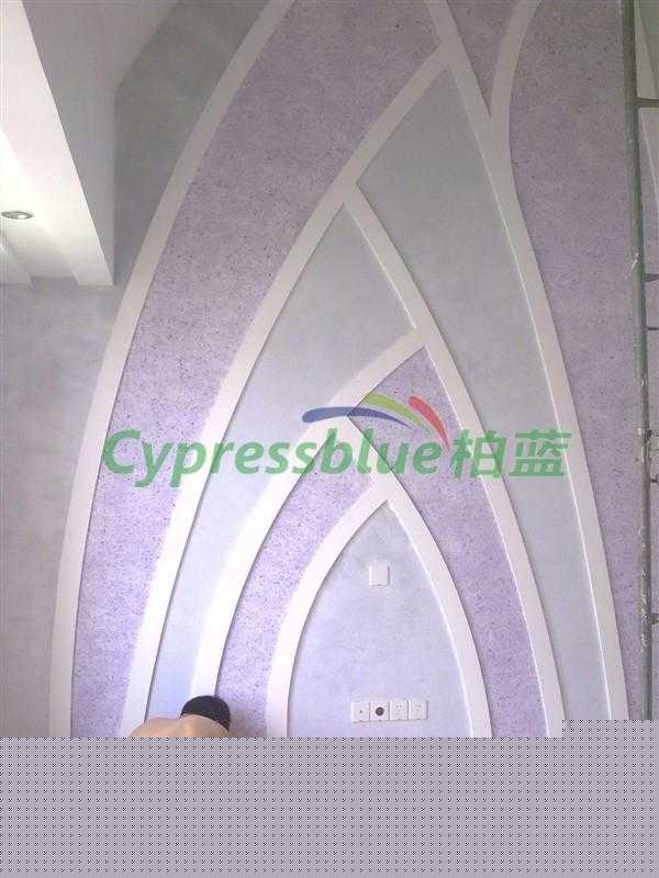 柏蓝多彩生态墙衣，点亮绿色家居生活