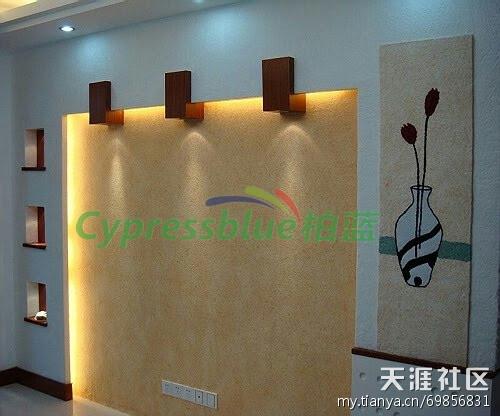 柏蓝多彩生态墙衣，点亮绿色家居生活