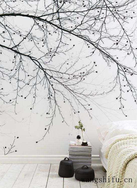 几年前装修时还在使用壁纸，可如今为何越来越多的人在用壁布？ 墙面贴壁纸 第4张 几年前装修时还在使用壁纸，可如今为何越来越多的人在用壁布？ 墙面贴壁纸 粉刷匠第4张