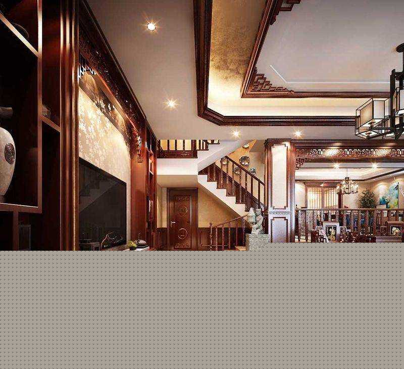 古典中式别墅装修设计凸显东方意蕴