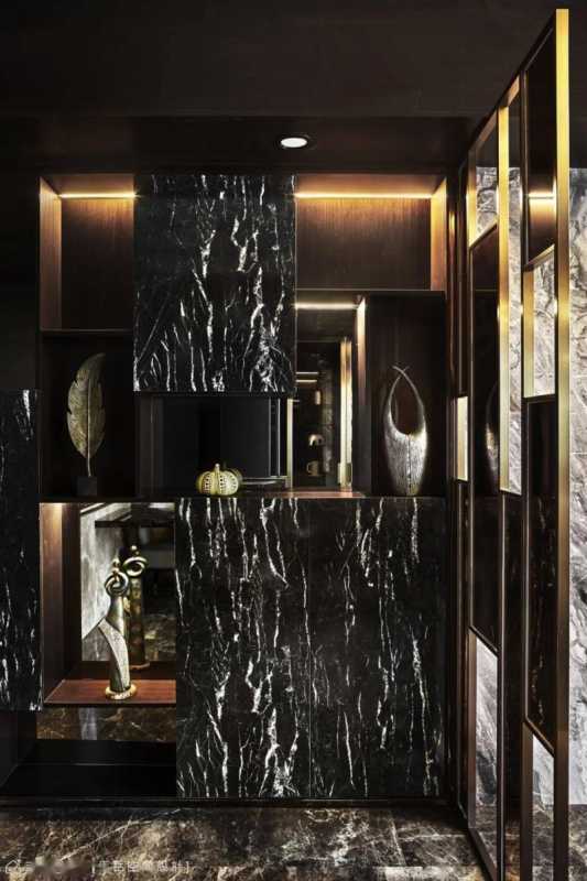 99平，移景入室 荡漾金色波光为家景│奢华风│