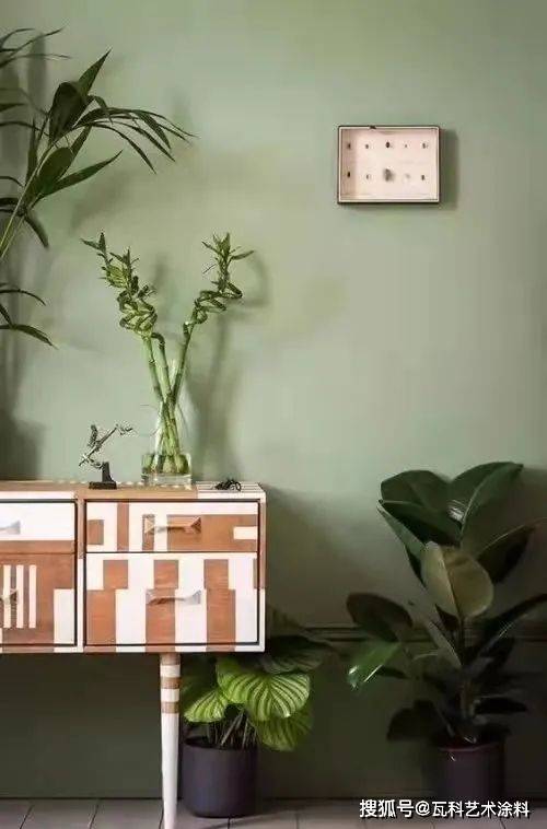 瓦科艺术涂料|听说墙面也好“色”，客厅选色技巧！