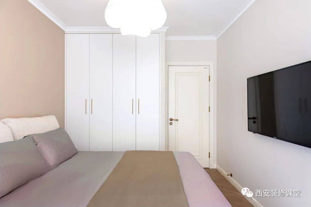 卧室背景刷乳胶漆？因为不想做健康杀手