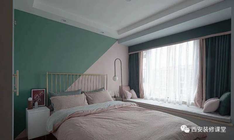 卧室背景刷乳胶漆？因为不想做健康杀手