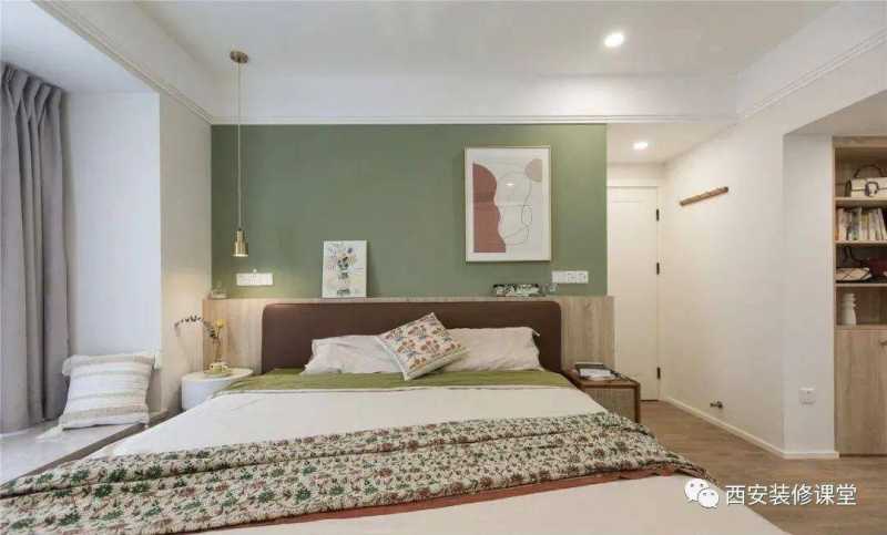 卧室背景刷乳胶漆？因为不想做健康杀手