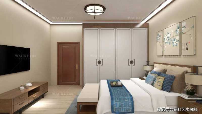 瓦科艺术涂料|老人房装修要点，给父母一个舒适的空间