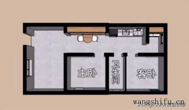 老房翻新：70㎡潮湿老宅的14天改造，全屋适老化大升级 旧房翻新 第7张 老房翻新：70㎡潮湿老宅的14天改造，全屋适老化大升级 旧房翻新 粉刷匠第7张
