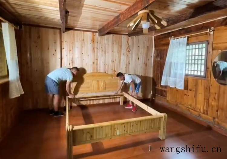 他用1个月时间，将乡下废旧木屋，变成舒适小家，住后不想回城里 旧房翻新 第13张 他用1个月时间，将乡下废旧木屋，变成舒适小家，住后不想回城里 旧房翻新 粉刷匠第13张