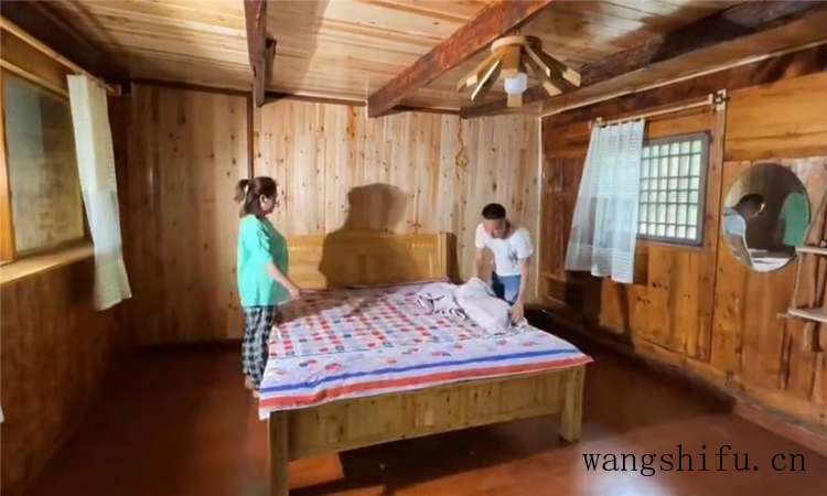 他用1个月时间，将乡下废旧木屋，变成舒适小家，住后不想回城里 旧房翻新 第15张 他用1个月时间，将乡下废旧木屋，变成舒适小家，住后不想回城里 旧房翻新 粉刷匠第15张