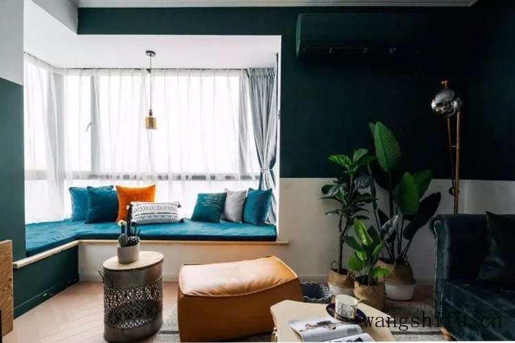 80平旧房翻新装修案例，有点复古，有点文艺 旧房翻新 第5张 80平旧房翻新装修案例，有点复古，有点文艺 旧房翻新 粉刷匠第5张