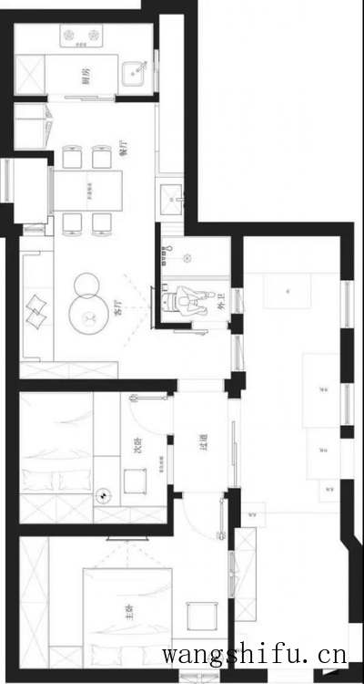 为了父母,他花30万爆改47㎡平房,完工效果确实让人大开眼界 旧房翻新 第3张 为了父母,他花30万爆改47㎡平房,完工效果确实让人大开眼界 旧房翻新 粉刷匠第3张 为了父母,他花30万爆改47㎡平房,完工效果确实让人大开眼界 旧房翻新 第3张 为了父母,他花30万爆改47㎡平房,完工效果确实让人大开眼界 旧房翻新 粉刷匠第3张