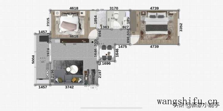 她家老房子花心思重新装修，完工后焕然一新，全屋温馨又漂亮 旧房翻新 第1张 她家老房子花心思重新装修，完工后焕然一新，全屋温馨又漂亮 旧房翻新 粉刷匠第1张