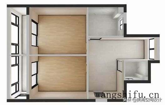 老破小区改造，传统两居，爆改的经典设计 旧房翻新 第1张 老破小区改造，传统两居，爆改的经典设计 旧房翻新 粉刷匠第1张