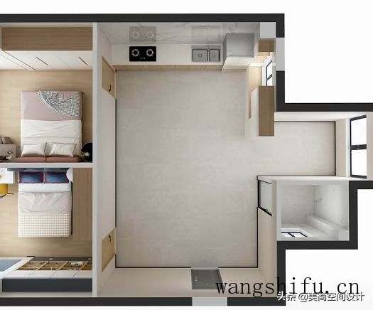 老破小区改造，传统两居，爆改的经典设计 旧房翻新 第4张 老破小区改造，传统两居，爆改的经典设计 旧房翻新 粉刷匠第4张