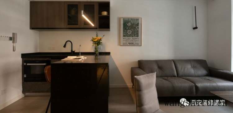 80㎡两室旧房翻新，时尚黑白灰 旧房翻新 第13张 80㎡两室旧房翻新，时尚黑白灰 旧房翻新 粉刷匠第13张