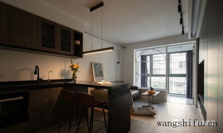 80㎡两室旧房翻新，时尚黑白灰 旧房翻新 第14张 80㎡两室旧房翻新，时尚黑白灰 旧房翻新 粉刷匠第14张