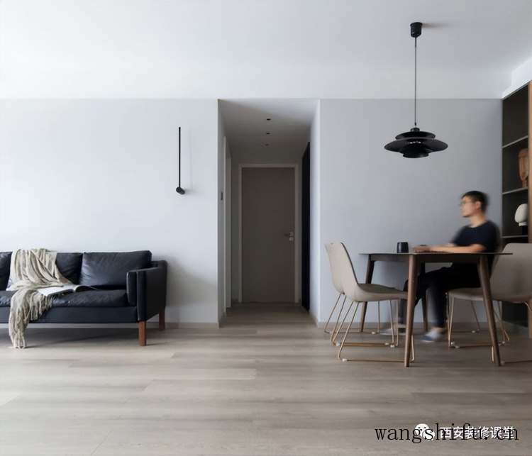 95㎡两室旧房改造，年轻人极简新家 旧房翻新 第7张 95㎡两室旧房改造，年轻人极简新家 旧房翻新 粉刷匠第7张