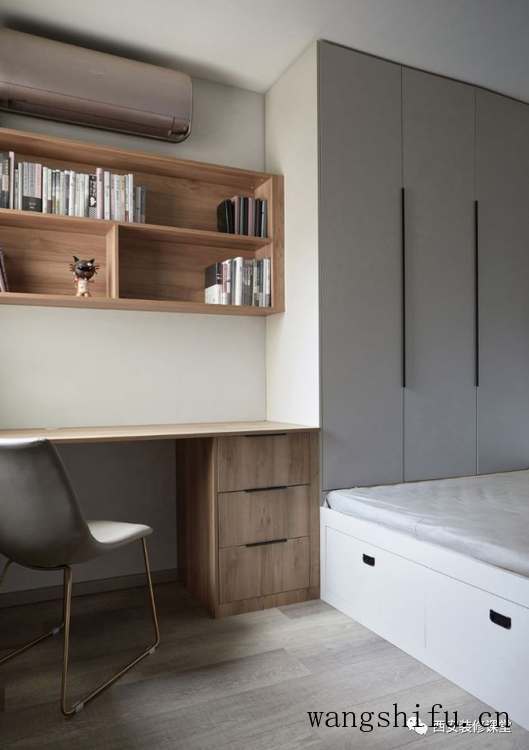 95㎡两室旧房改造，年轻人极简新家 旧房翻新 第17张 95㎡两室旧房改造，年轻人极简新家 旧房翻新 粉刷匠第17张