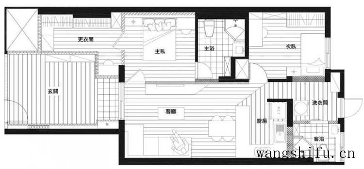夫妻改造37年老屋，当北欧遇上简约，让83㎡居家清新治愈 旧房翻新 第2张 夫妻改造37年老屋，当北欧遇上简约，让83㎡居家清新治愈 旧房翻新 粉刷匠第2张