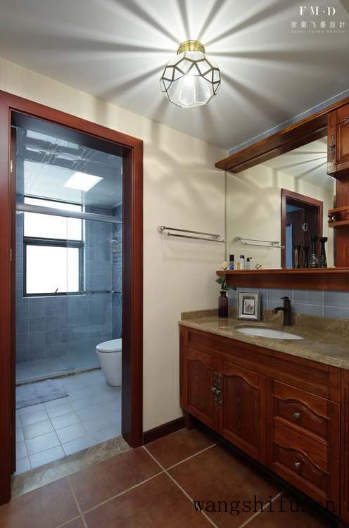 8万爆改148㎡二手房，美式风两代人都很满意，舒适度也不打折 旧房翻新 第20张 8万爆改148㎡二手房，美式风两代人都很满意，舒适度也不打折 旧房翻新 粉刷匠第20张