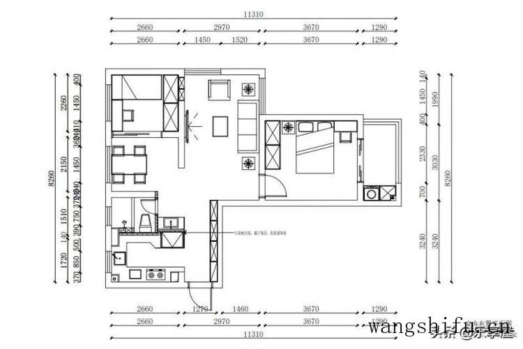 宝山20年老房翻新，简约时尚，老俩口比年轻人还时髦 旧房翻新 第7张 宝山20年老房翻新，简约时尚，老俩口比年轻人还时髦 旧房翻新 粉刷匠第7张