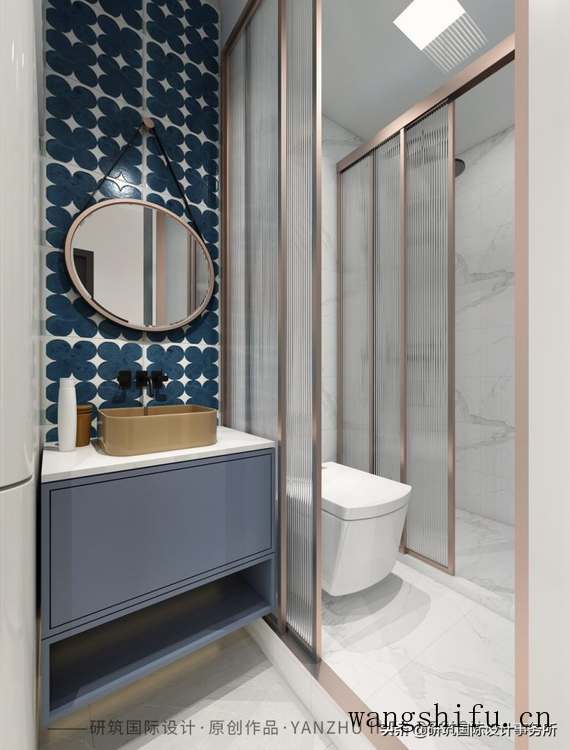 70㎡老房改造增加足够收纳空间卫生间干湿分离｜空间活跃不沉闷 旧房翻新 第5张 70㎡老房改造增加足够收纳空间卫生间干湿分离｜空间活跃不沉闷 旧房翻新 粉刷匠第5张