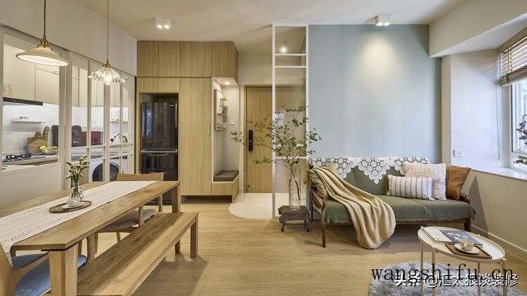 旧房换新颜，太喜欢这种淡淡的复古感了，进门第一眼就被迷住了 旧房翻新 第1张 旧房换新颜，太喜欢这种淡淡的复古感了，进门第一眼就被迷住了 旧房翻新 粉刷匠第1张