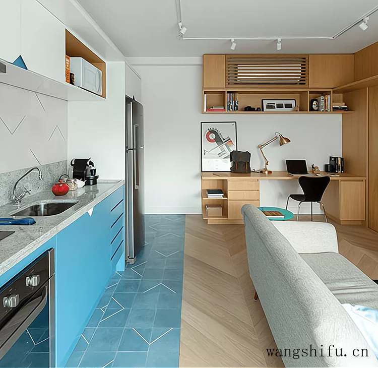 90后小伙翻新36㎡二手房，功能齐全空间翻倍，房子再小也是家 旧房翻新 第5张 90后小伙翻新36㎡二手房，功能齐全空间翻倍，房子再小也是家 旧房翻新 粉刷匠第5张