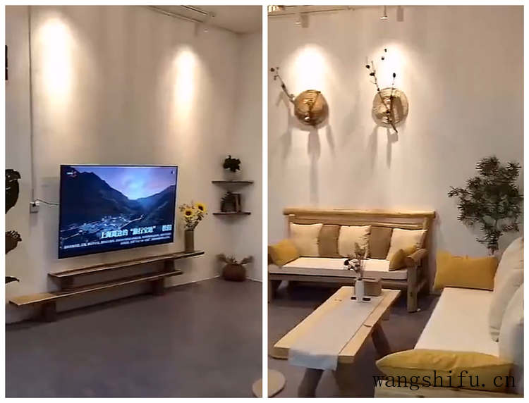 一男子改造乡下老屋，20㎡的脏乱空间，摇身一变“网红风”小家 旧房翻新 第12张 一男子改造乡下老屋，20㎡的脏乱空间，摇身一变“网红风”小家 旧房翻新 粉刷匠第12张