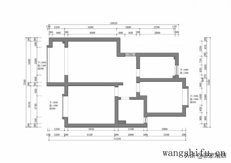 50m㎡老房翻新，隐形收纳达到90㎡装修效果-极家精装优选案例 旧房翻新 第2张 50m㎡老房翻新，隐形收纳达到90㎡装修效果-极家精装优选案例 旧房翻新 粉刷匠第2张