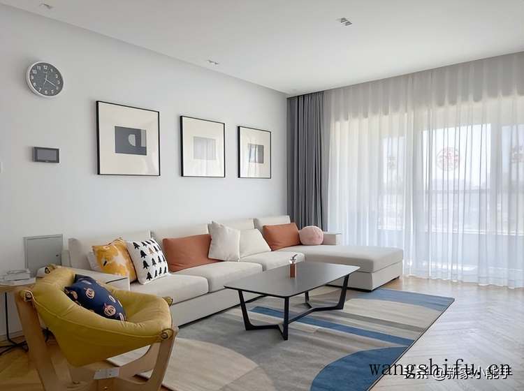 90平紧凑型三房，花心思设计，全屋极简舒适又漂亮，分享一下 旧房翻新 第7张 90平紧凑型三房，花心思设计，全屋极简舒适又漂亮，分享一下 旧房翻新 粉刷匠第7张