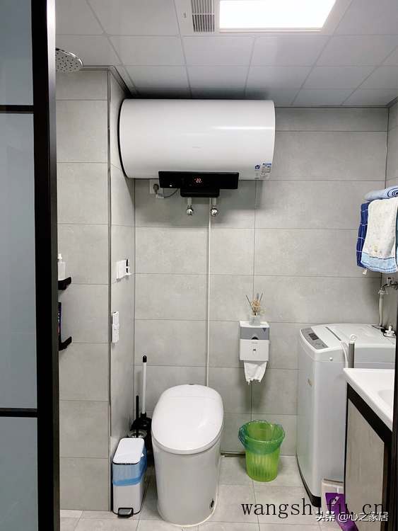 90㎡的房子装修简约实用，空间感宽敞明亮，卫生间三开门大气时尚 旧房翻新 第7张 90㎡的房子装修简约实用，空间感宽敞明亮，卫生间三开门大气时尚 旧房翻新 粉刷匠第7张