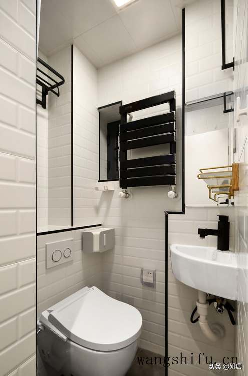 ​60㎡的老破小，住着三代人，挤出3间卧室，还有大衣帽间和书房 旧房翻新 第10张 ​60㎡的老破小，住着三代人，挤出3间卧室，还有大衣帽间和书房 旧房翻新 粉刷匠第10张