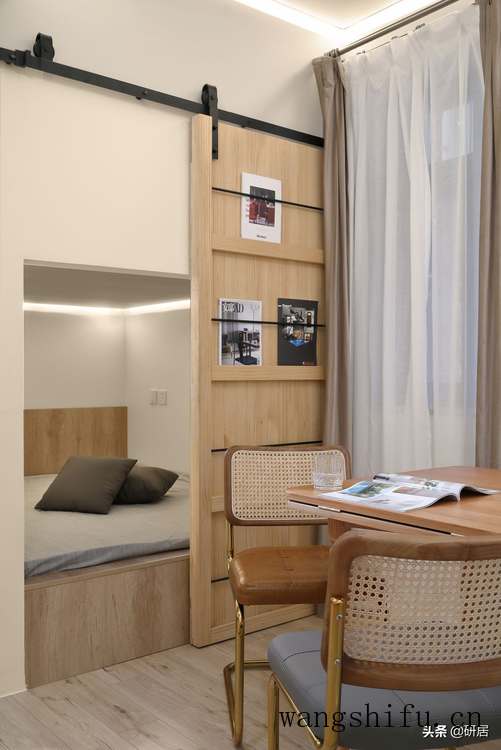 ​60㎡的老破小，住着三代人，挤出3间卧室，还有大衣帽间和书房 旧房翻新 第18张 ​60㎡的老破小，住着三代人，挤出3间卧室，还有大衣帽间和书房 旧房翻新 粉刷匠第18张