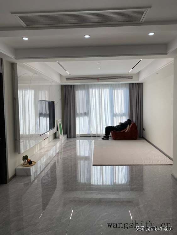 看她家新房，硬装完工还没布置家具，全屋整体效果还不错 旧房翻新 第2张 看她家新房，硬装完工还没布置家具，全屋整体效果还不错 旧房翻新 粉刷匠第2张