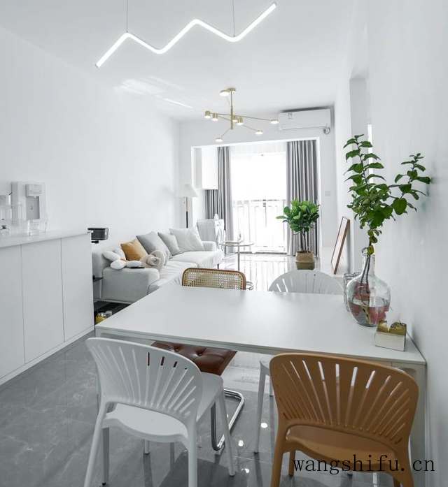 内套仅68㎡，全屋堪称“换脸式”装修，干净又清爽全屋都是风景 旧房翻新 第7张 内套仅68㎡，全屋堪称“换脸式”装修，干净又清爽全屋都是风景 旧房翻新 粉刷匠第7张