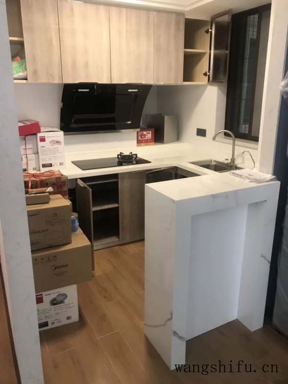 实用面积80㎡，公摊了25㎡，厨房很小，硬装花15W，启动房奴生活 旧房翻新 第3张 实用面积80㎡，公摊了25㎡，厨房很小，硬装花15W，启动房奴生活 旧房翻新 粉刷匠第3张