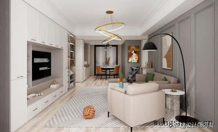 听我的，照着这60张美图装修，你家再过10年也不掉价 旧房翻新 第13张 听我的，照着这60张美图装修，你家再过10年也不掉价 旧房翻新 粉刷匠第13张