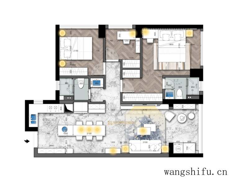 90㎡现代侘寂风，极简的空间，优雅的线条，舒适的软装（现代侘寂风格装修）