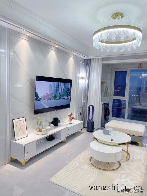 90㎡清新轻奢清爽的装修，打造浪漫温馨的美好生活，满满的幸福感（浪漫格调装修）