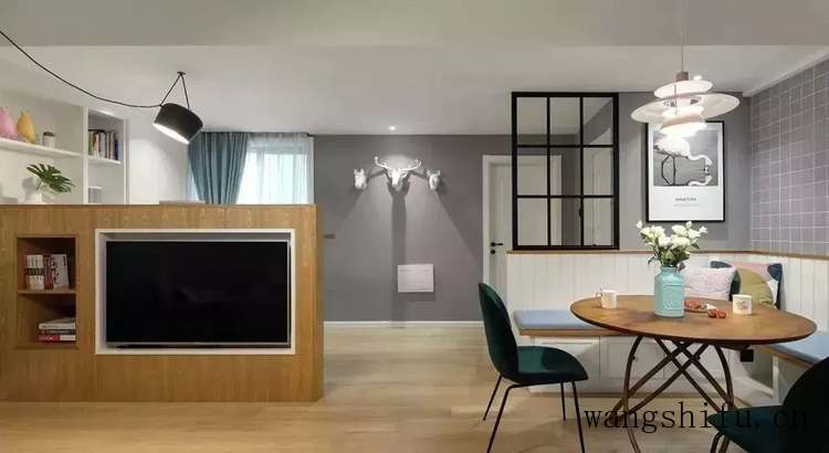 90㎡新房设计有创意，客厅主卧互换位置，装完后惊喜满满 旧房翻新 第6张 90㎡新房设计有创意，客厅主卧互换位置，装完后惊喜满满 旧房翻新 粉刷匠第6张