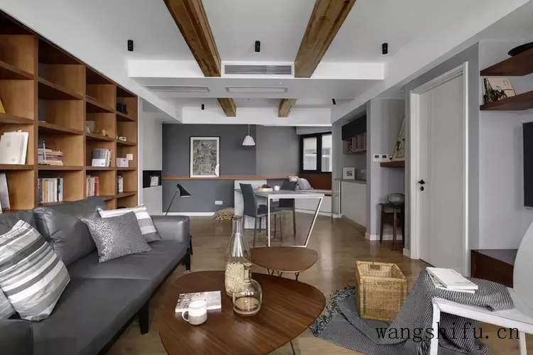 家有横梁太丑又不能砸，教大家三种设计方案，照着装就行了 旧房翻新 第3张 家有横梁太丑又不能砸，教大家三种设计方案，照着装就行了 旧房翻新 粉刷匠第3张