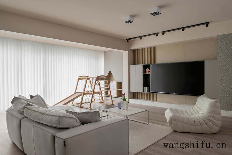 135㎡大平层，35W预算，筑造温馨舒适的三口之家 旧房翻新 第3张 135㎡大平层，35W预算，筑造温馨舒适的三口之家 旧房翻新 粉刷匠第3张