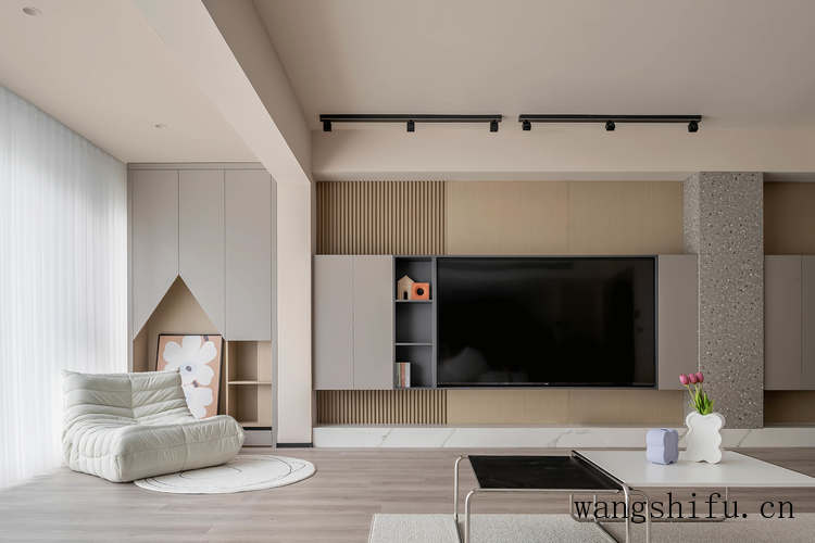 135㎡大平层，35W预算，筑造温馨舒适的三口之家 旧房翻新 第4张 135㎡大平层，35W预算，筑造温馨舒适的三口之家 旧房翻新 粉刷匠第4张