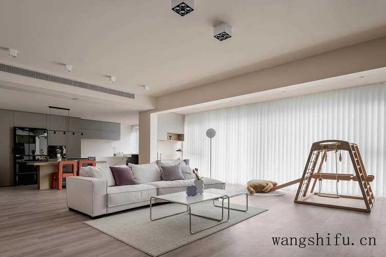 135㎡大平层，35W预算，筑造温馨舒适的三口之家 旧房翻新 第9张 135㎡大平层，35W预算，筑造温馨舒适的三口之家 旧房翻新 粉刷匠第9张