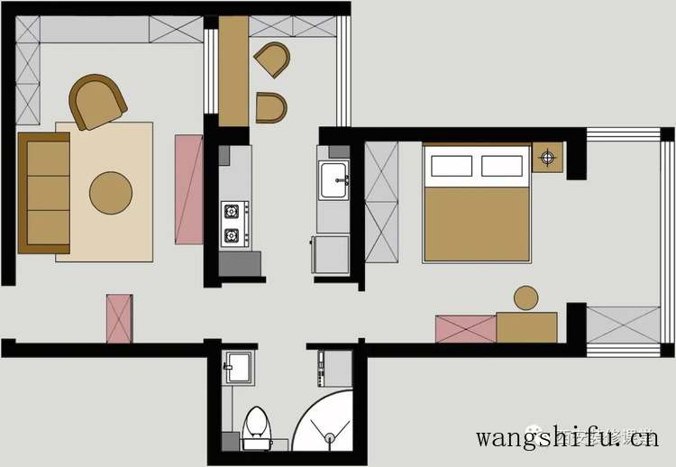 墙壁想要摩登范儿？条纹壁纸撑出大气场