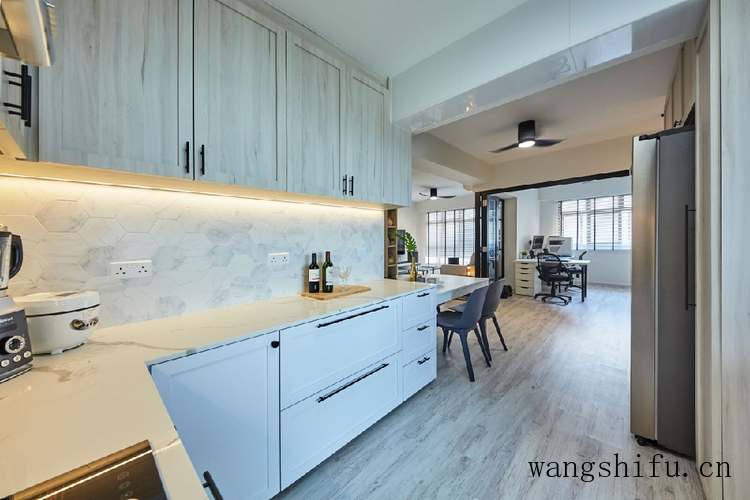 小仙女花10万装修95㎡的房子，爆改新房，邻居踏破门槛来参观