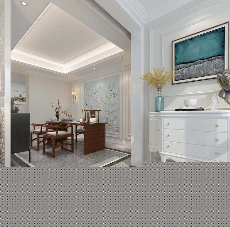 130㎡的家装简约美式，简洁有设计感，整体那叫一个高大上，很美 旧房翻新 第18张 130㎡的家装简约美式，简洁有设计感，整体那叫一个高大上，很美 旧房翻新 粉刷匠第18张